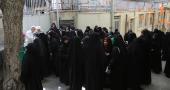 جماران، امام خمینی (رح) کے گھر کا جامعة المصطفی کی کچھ طالبات کا دوره