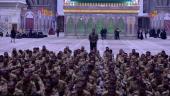 امام خمینی (رح) کے مزار میں شہید اسدی فوجی پولیس کی زیارت عاشورا کی تقریب