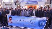 دہہ فجر کے موقع پر؛ حکومت سمیت دیگر ادارے، آرگنائزیشنز اور لوگوں کی مختلف طبقوں کی حرم امام خمینی (رح) میں حاضری اور آپ کی تمناؤں سے تجدید عہد-2