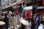 پاراچنار میں جمعہ الوداع کے موقع پر عالمی یوم القدس کے تصویری مناظر