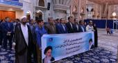 کوآپریٹیو وزارت کے ڈپٹی وزیر اور اس وزارت کے کارکنوں کی حرم امام خمینی (رح) میں حاضری اور ان کی تمناؤں سے تجدید عہد/2018