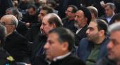 مہرآباد ائیرپورٹ پہ امام خمینی (رح) کی بیٹی، زہرا مصطفوی کی موجودگی میں ،امام خمینی (رح) کی وطن واپسی کی تقریب