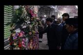 فضلی زون، انڈونیشین پارلیمنٹ اسپیکر سمیت ہمراہ وفد کی حرم امام خمینی(رح) میں حاضری، فاتحہ خوانی اور خراج عقیدت /۲۰۱۸ء