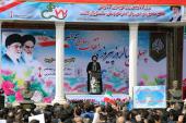 اسلامی انقلاب ایران کی ۳۹ویں سالگرہ کے موقع پر، یادگار امام سید علی خمینی ارومیہ شہر میں شاندار عوامی مارچ میں شریک /۲۰۱۸ء
