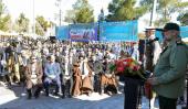 عشره فجر کے موقع پر ؛بہشت زہراء (س) میں امام خمینی (رح) کی خطابت کی جگہ کا گلپاشی/2019