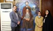 جماران، نوروزی سیاحوں کا امام خمینی (رح) کے تاریخی گھر کا دورہ -2 /2019