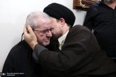 یاد گار امام خمینی نے مرثیہ خوان حجت اللہ کسری کی عیادت کی
