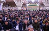 امام خمینی(رح) کے حرم میں پہلی بار شہداء مدافع حرم فاطمیون کو خراج عقیدت پیش کیا گیا