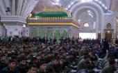 تصویری رپورٹ/ حضرت امام خمینی(رح) کے مزار پر انکی وطن واپسی کی مناسبت سے تقریب منعقد