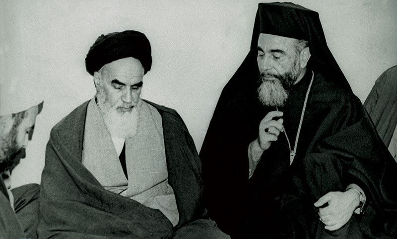 عیسائیوں کے مذہبی راہنما سے امام خمینی(رح) کی اہم ملاقات