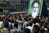 اسلامی انقلاب کے بانی حضرت امام خمینی کی تشیع جنازے کے کچھ اہم مناظر