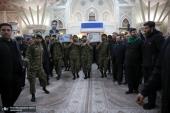 حرم امام خمینی میں شہداء کا والہانہ استقبال 