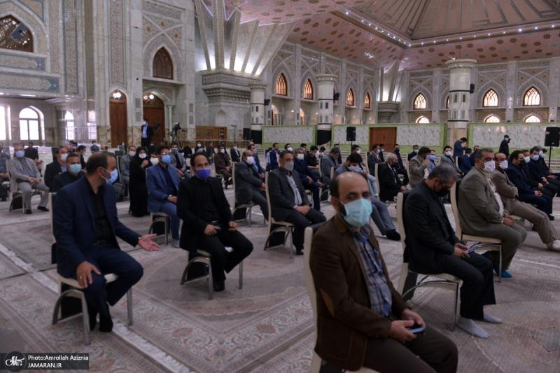 28 صفر کی مناسبت سے امام خمینی کے مزار میں ایک مجلس عزا کی منعقد ہوئی 