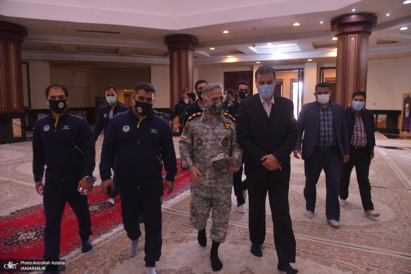 مسلح افواج کی جوڈو ٹیم کی حرم امام خمینی (رح) میں حاضری اور ان کی تمناؤں سے تجدید عہد /2021ء