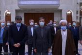 عشرہ فجر کے موقع پر؛ حرم امام خمینی (رح) میں مستضعفان فاؤنڈیشن کے مینیجرز اور کارکنوں کی حاضری اور ان کی تمناؤں سے تجدید عہد/ 2021ء
