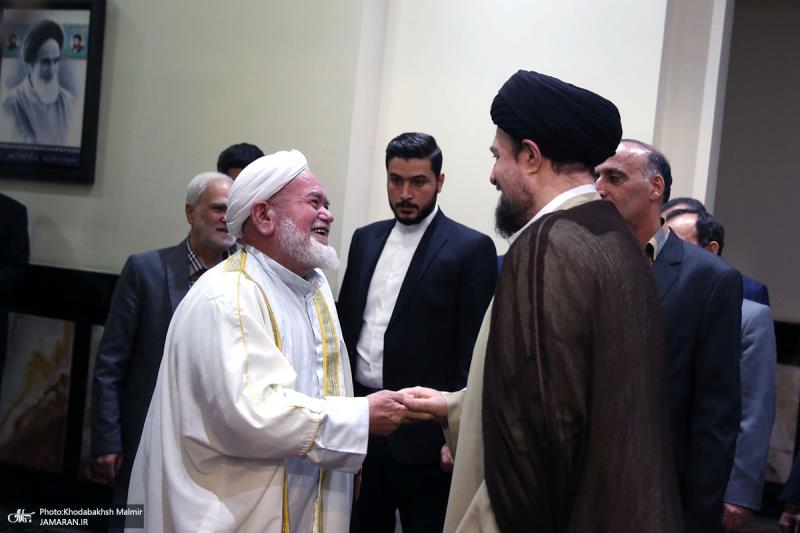 36ویں اسلامی اتحاد کانفرنس کے مہمانوں کی سید حسن خمینی سے ملاقات/2022ء