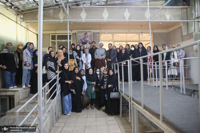 علامہ طباطبائی یونیورسٹی کے بین الاقوامی طلباء کا جماران میں اسلامی تہذیب کے سفیر کے طور پر اجتماعی دورہ