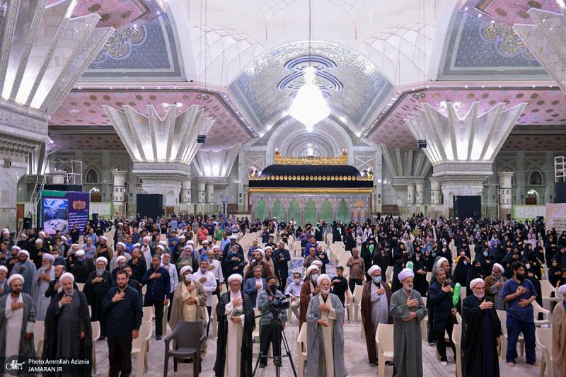 حرم امام خمینی (رح) میں 28/ صفر کی مناسبت سے منعقده مجلس کی تصویری جھلکیاں/ 2022ء