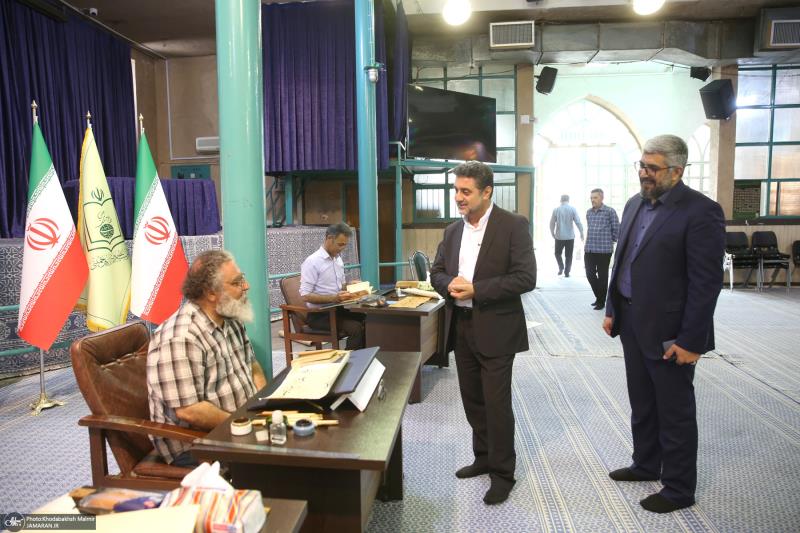 حسینیہ جماران میں خوشنویسی ورکشاپ "نقطہ عطف" /2025ء