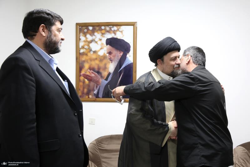 حزب اللہ لبنان کے امداد و نجات کے شعبے کے سربراہ کی سید حسن خمینی سے ملاقات /2025ء