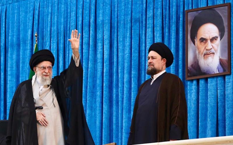 رہبر معظم انقلاب اسلامی کا حرم امام خمینی (رح) میں خطاب