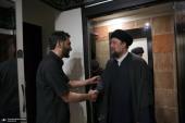  آیت اللہ سید حسن خمینی نے شہید طہرانچی  کے اہلِ خانہ سے تعزیت کی
