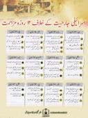 اسرائیلی جارحیت کے خلاف 12/ روزہ مزاحمت