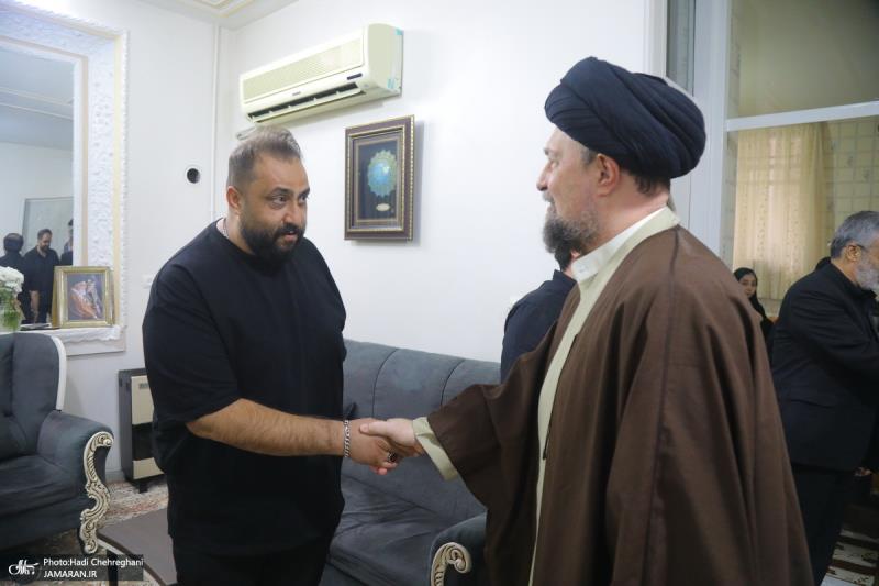 آیت اللہ سید حسن خمینی کی شہید موسوی کے والد کے گھر میں حاضری /2026ء