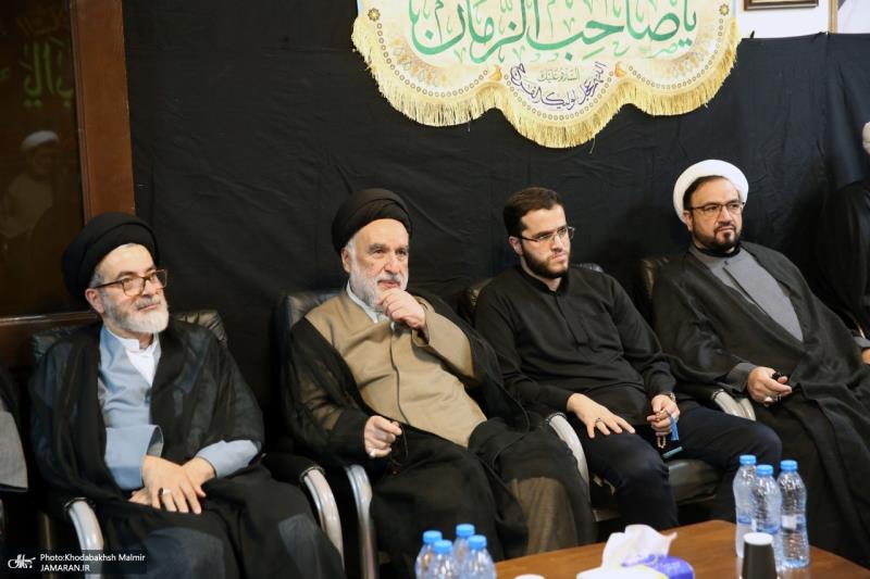 حجت الاسلام و المسلمین محمد علی رحمانی کے گھر اربعین عزاداری کی مجلس میں آیت اللہ سید حسن خمینی کی حاضری /2026ء