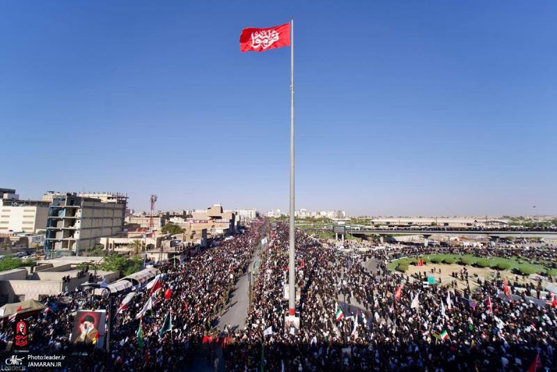عراق میں شہید رہبر کے جنازے کی تصویری جھلکیاں /2026ء