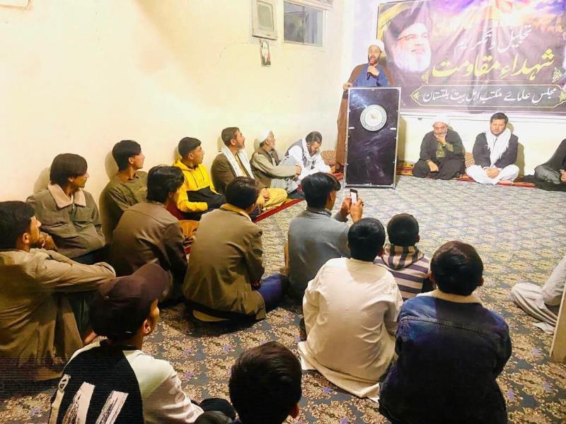 سکردو میں سید مقاومت کی برسی کی مناسبت سے مجلسِ تجلیل و تکریم شہداء کا انعقاد
