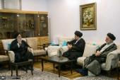 آیت اللہ سید حسن خمینی کی حجت الاسلام و المسلمین سید ہادی خامنہ ای سے ملاقات /2026ء
